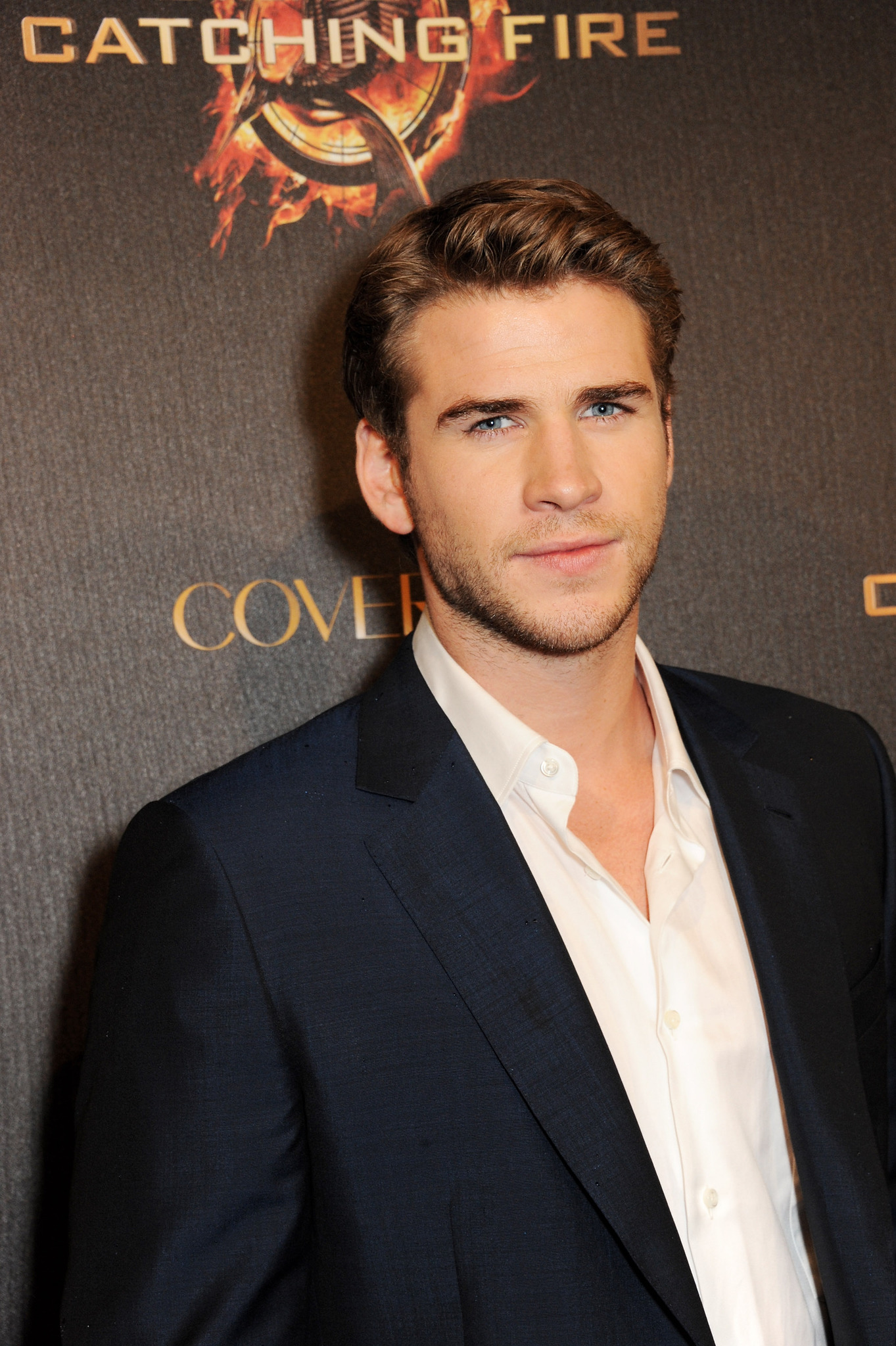 Liam Hemsworth at event of Bado zaidynes. Ugnies medziokle (2013)