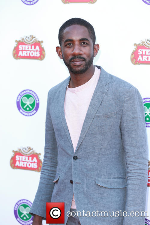 Rhashan Stone at Wimbledon, sponsored by Stella Artois