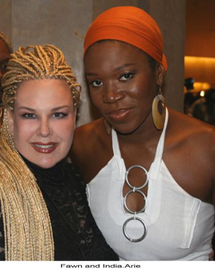 Fawn and India Arie at ASCAP Awards