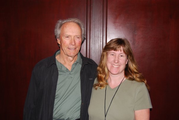 with Clint Eastwood at Paso Robles Film Festival (2008)