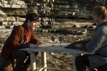 Still of Colin Morgan in Merlin (2008)