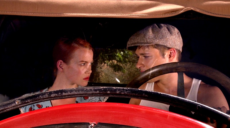 Jim Poole & ASHLEY HAYES stars as [BONNIE] in BONNIE & CLYDE: JUSTIFIED (LIONSGATE)