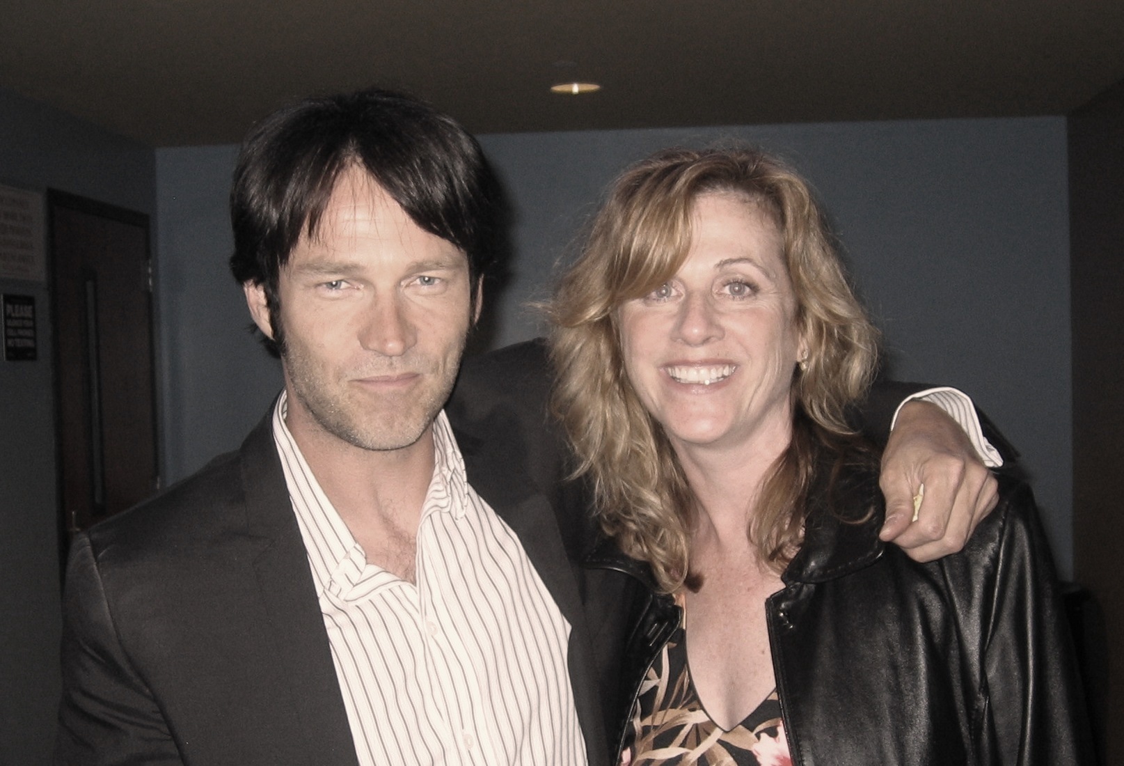 Patty Casby and Stephen Moyer.