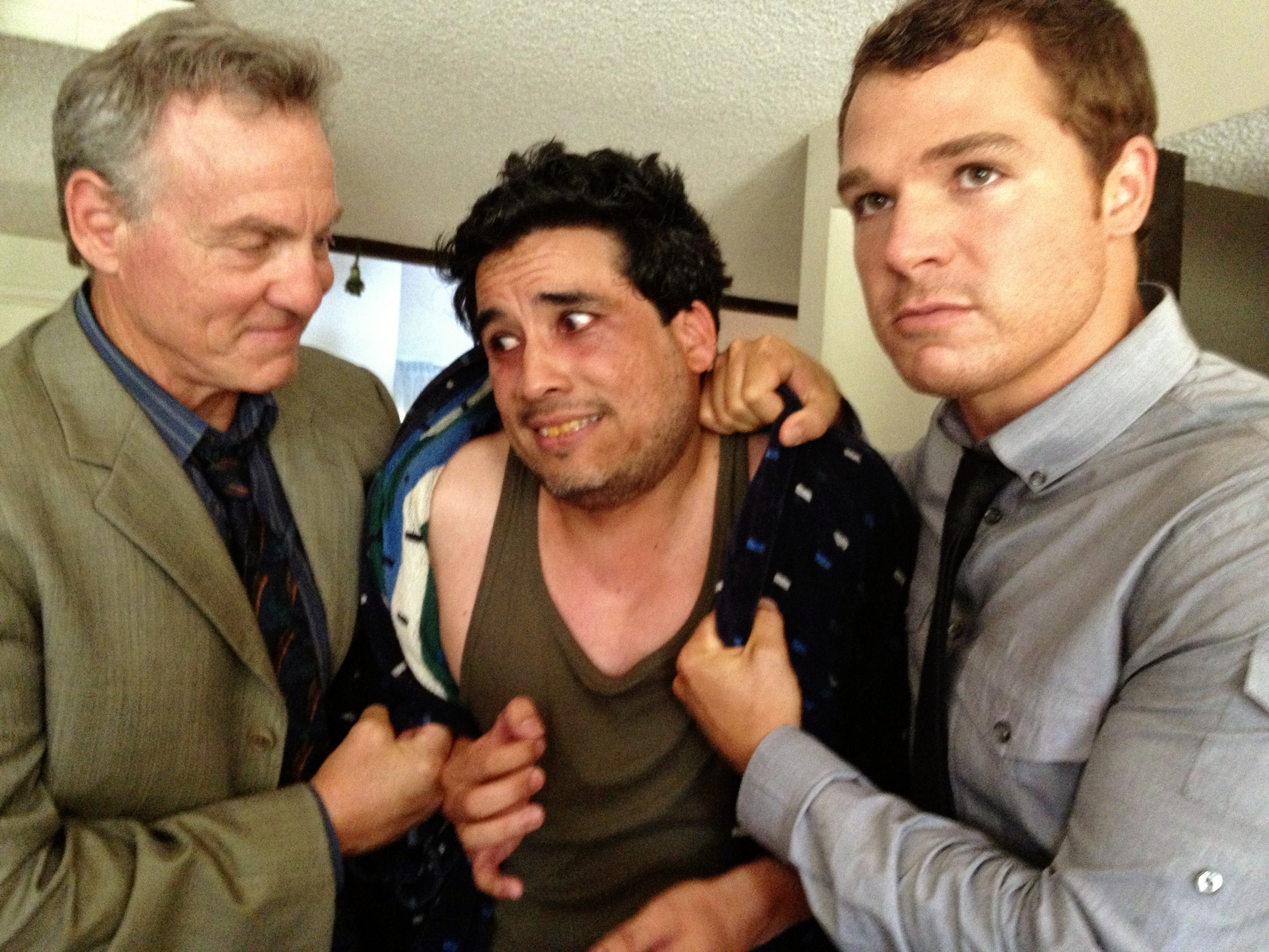 Still of Allen Perada, Antonio De Lima and Will Nathanial Roberts in Conviction.