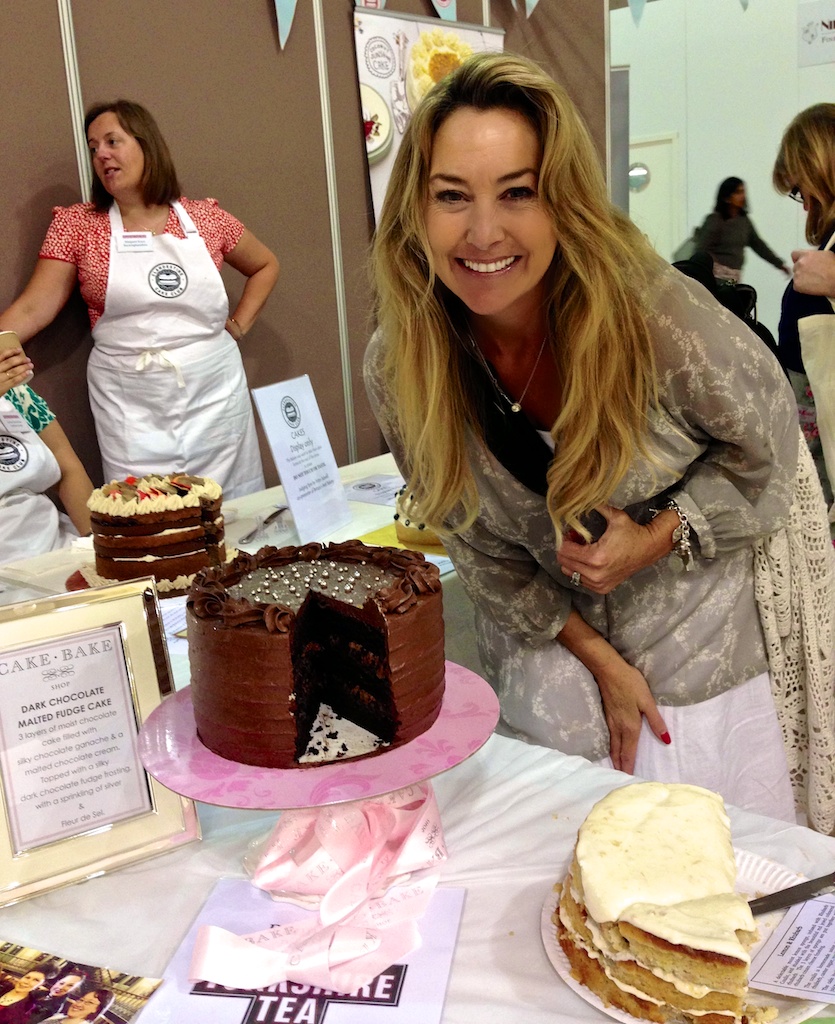 Winning best chocolate cake at the Cake & Bake Show in London.