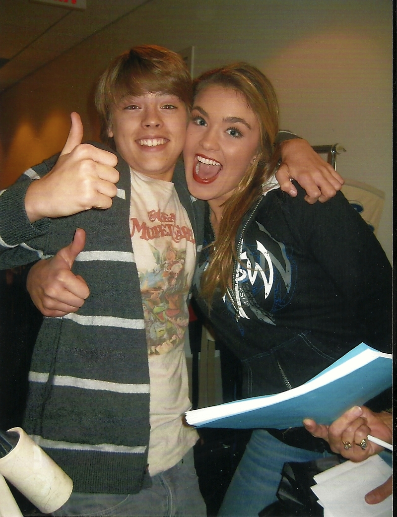 Staci Pratt and Cole Sprouse