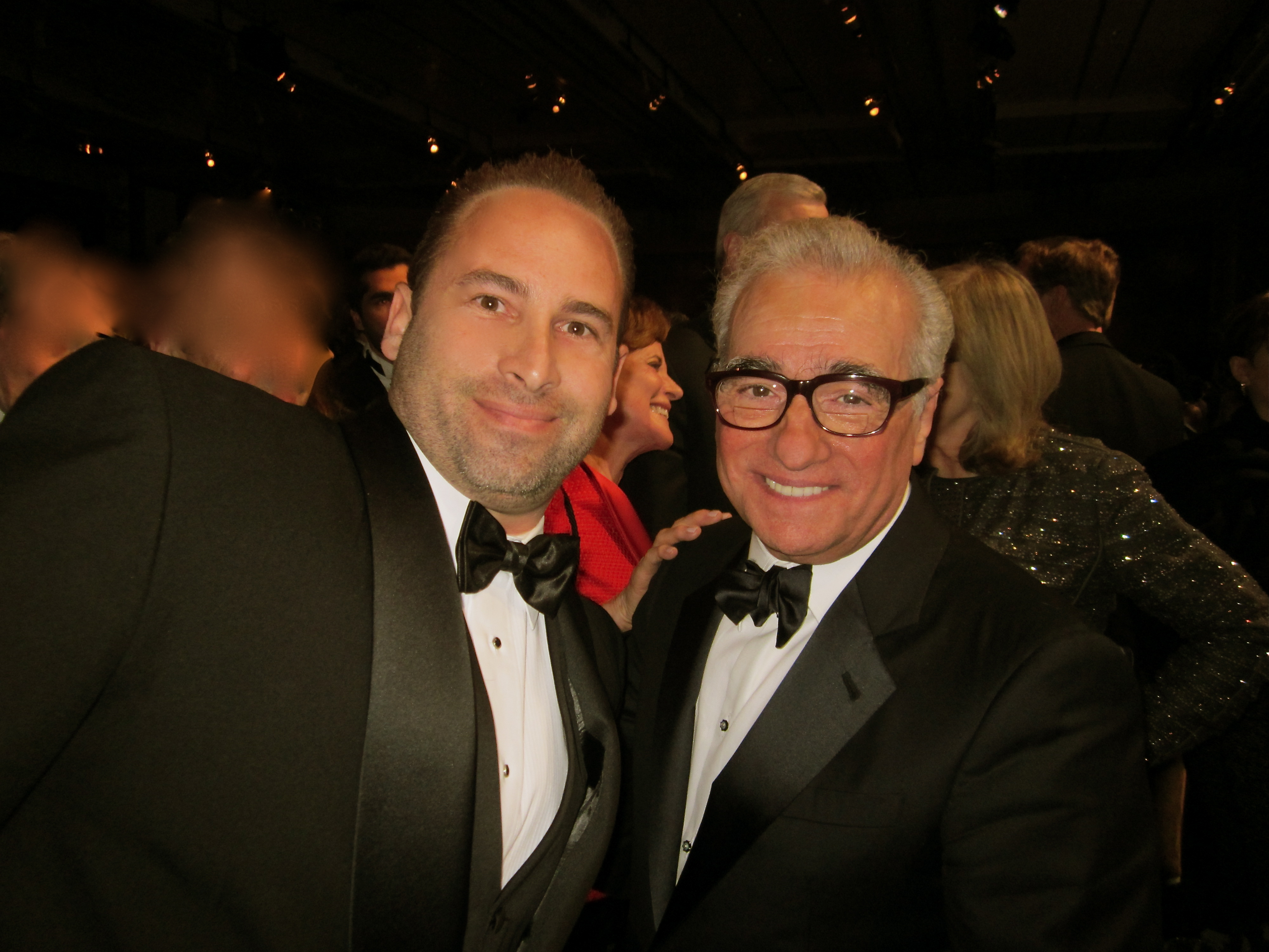 Director Steve Race with Director Martin Scorsese
