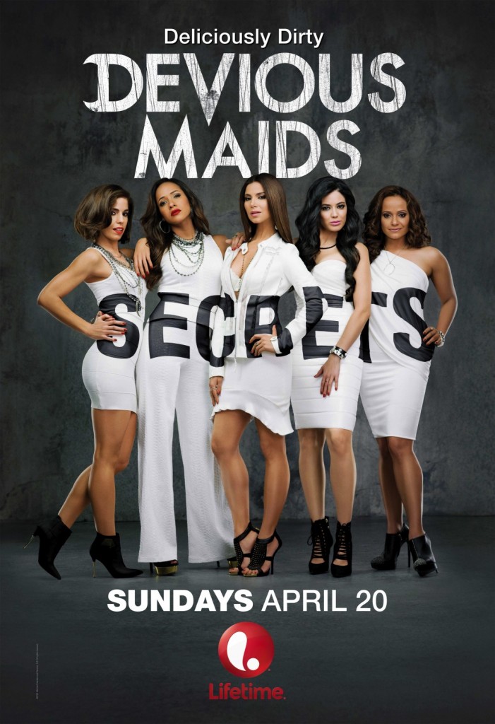 Edy Ganem, Judy Reyes, Ana Ortiz, Roselyn Sanchez and Dania Ramirez - Devious Maids Season 2 poster