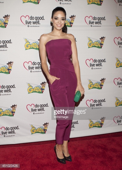 LOS ANGELES, CA - JUNE 21: Actress Edy Ganem arrives at the Los Angeles Premiere of 'La Golda' at The Crest on June 21, 2014 in Los Angeles, California.