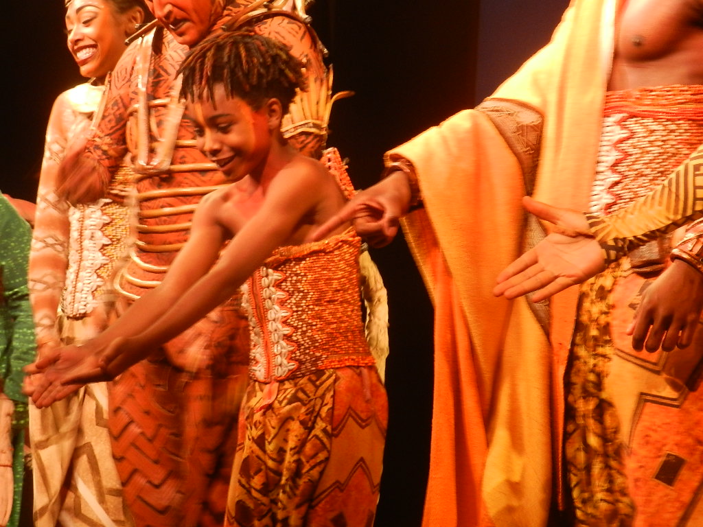 Last bow as Young Simba in The Lion King 09/23/2012