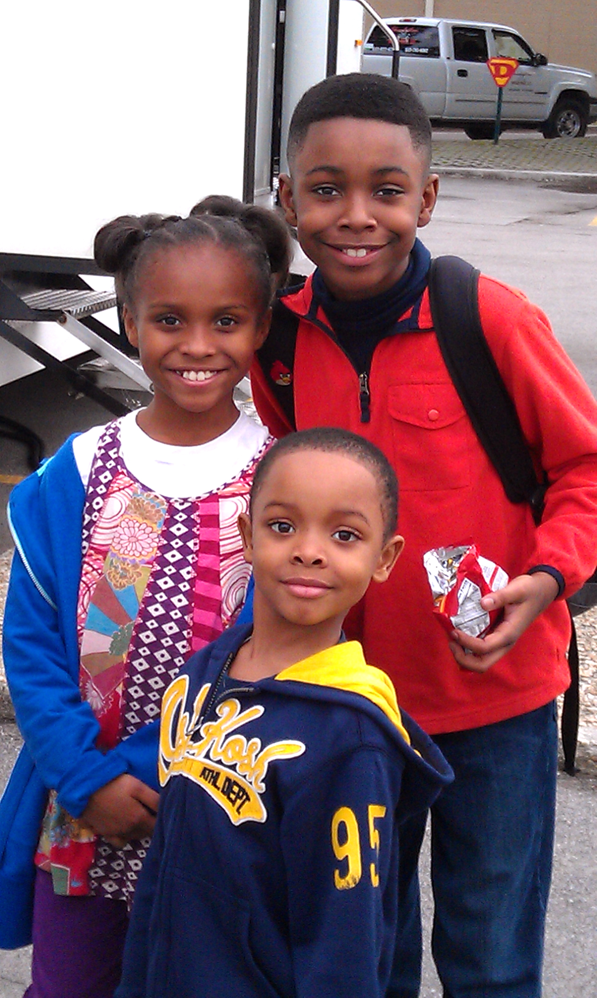 The Montclair kids from Army Wives - Niles Fitch (Deuce), Kaci Walfall (Nyah), Tre Jamison (Gabe)