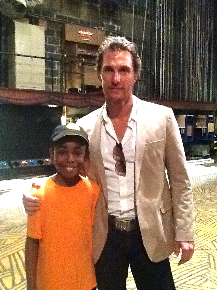 Niles Fitch and Matthew McConaughey