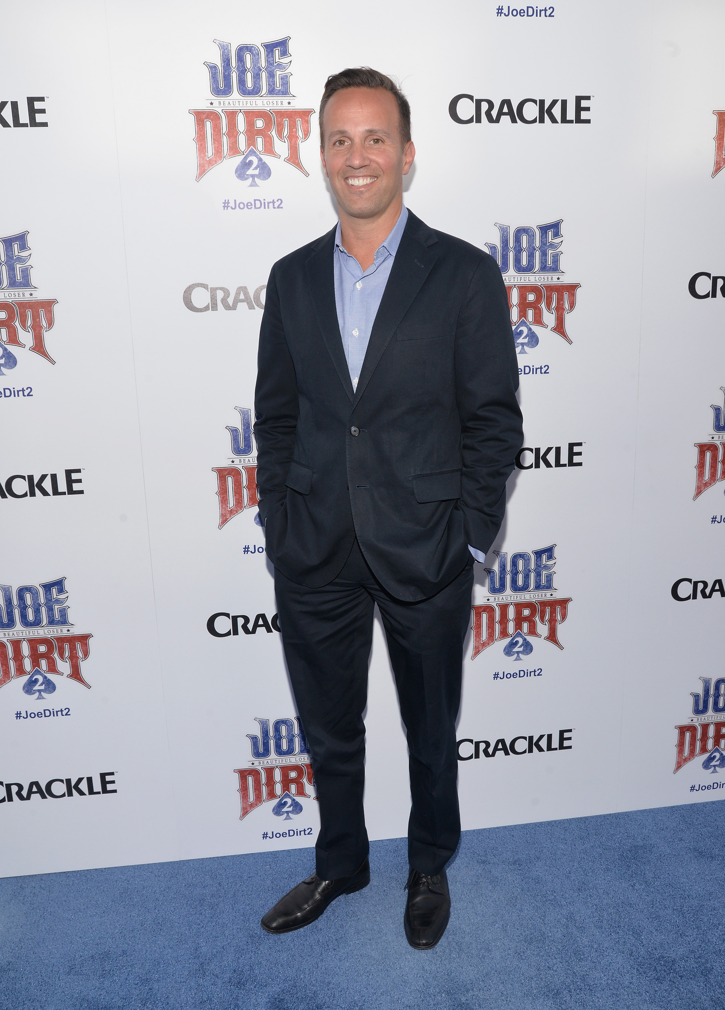 Eric Berger at event of Joe Dirt 2: Beautiful Loser (2015)