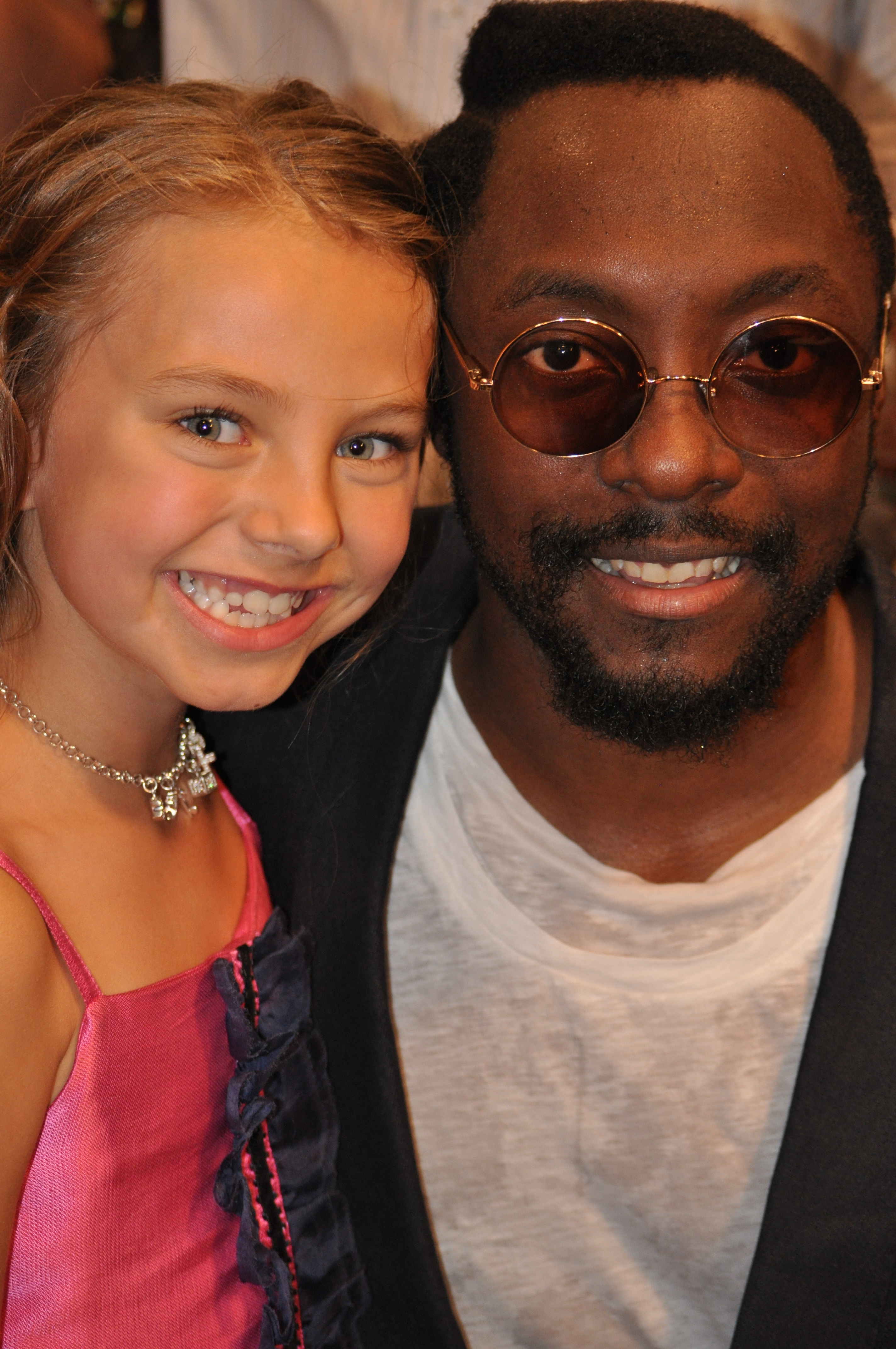Caitlin Carmichael and will.i.am of The Black Eyed Peas at the Rob Dyrdek Foundation VIP Benefit 2011