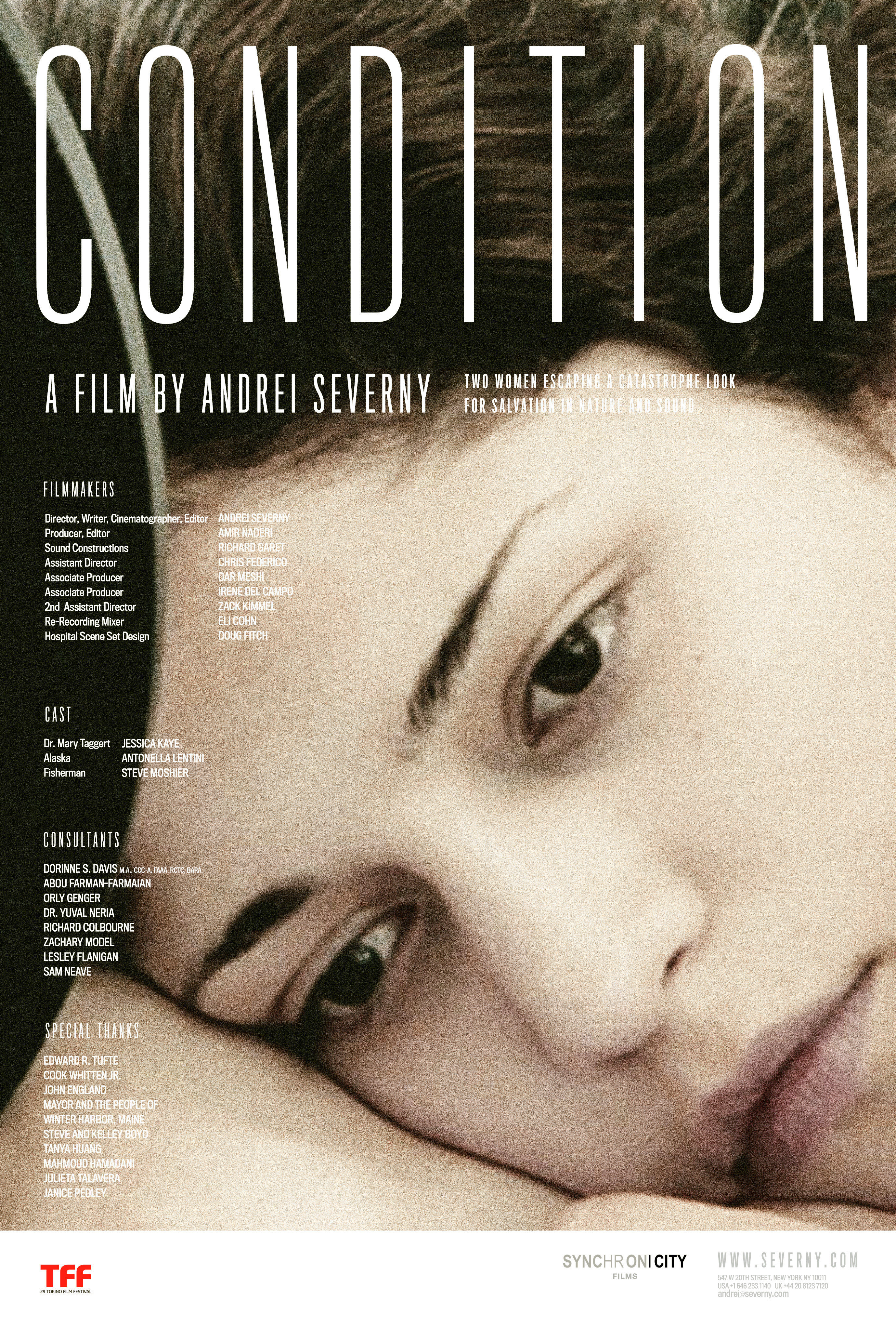 CONDITION 2011 poster. Design by Richard Colbourne.