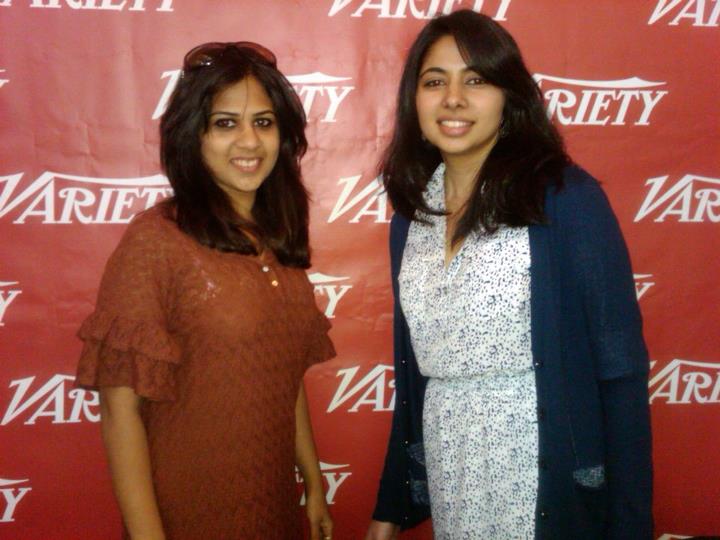 Reema Dutt and Sania Jhankar at AFM 2011, Los Angeles