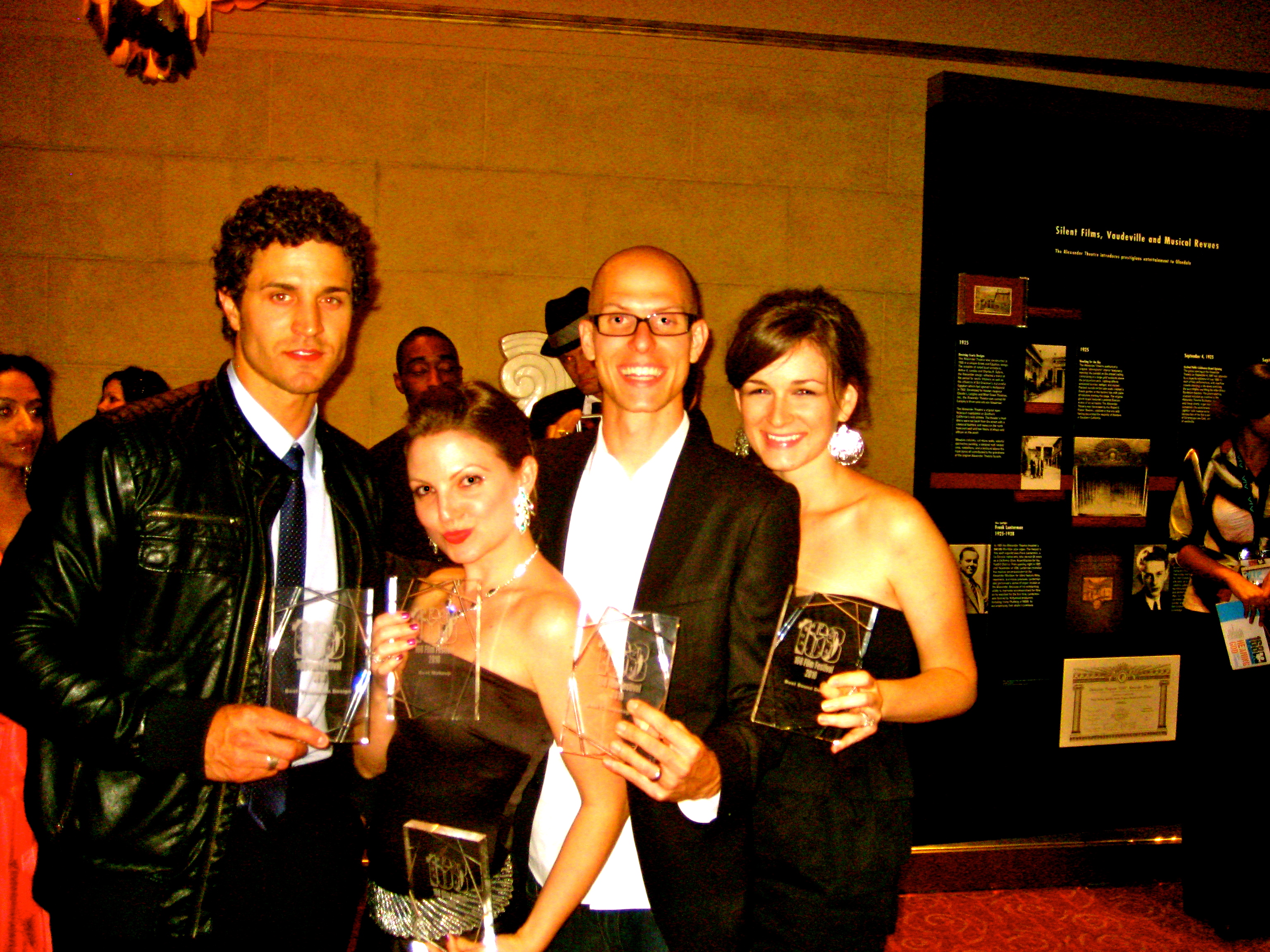 Tricia Lyn Scott - 168 Film Festival Winners with Anderson Davis, Theo & Jessie Love