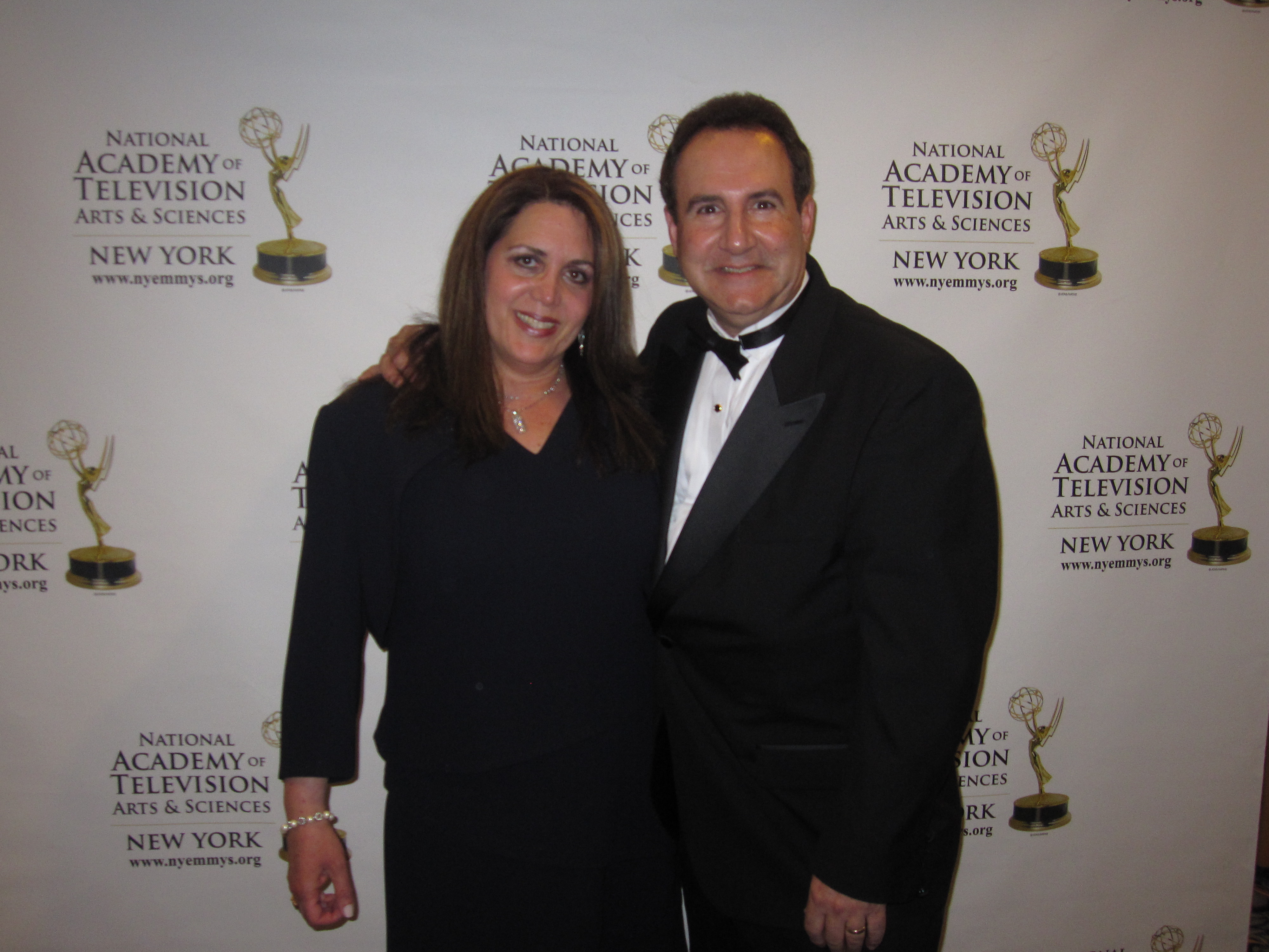 Roz and Jeffrey Wisotsky at the 2010 New York Emmy Awards