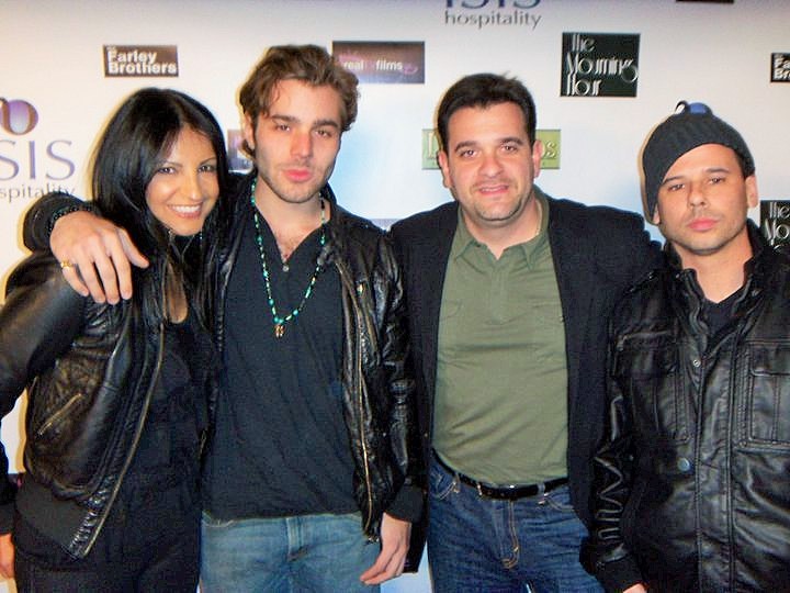 w/ Actors Kathrine Narducci and Gino Cafarelli and Record Producer, Anthony Mirante