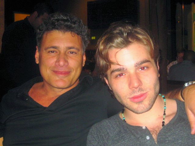 with Steven Bauer