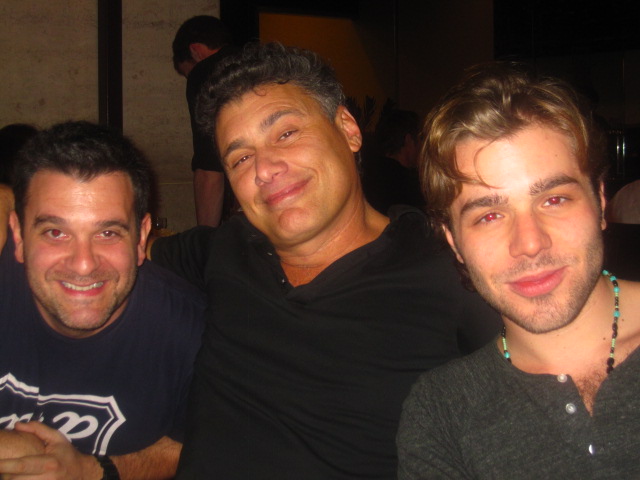 with Steven Bauer and Gino Cafarelli