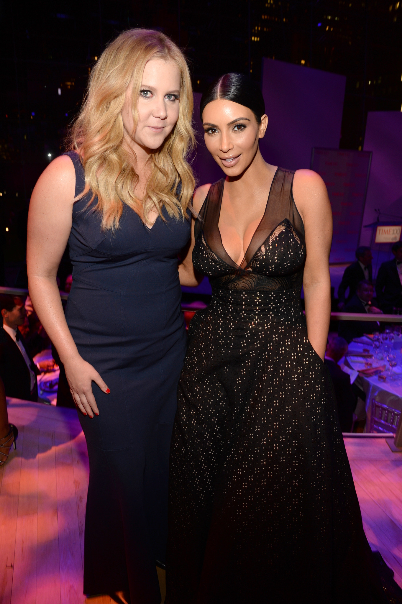 Amy Schumer and Kim Kardashian West