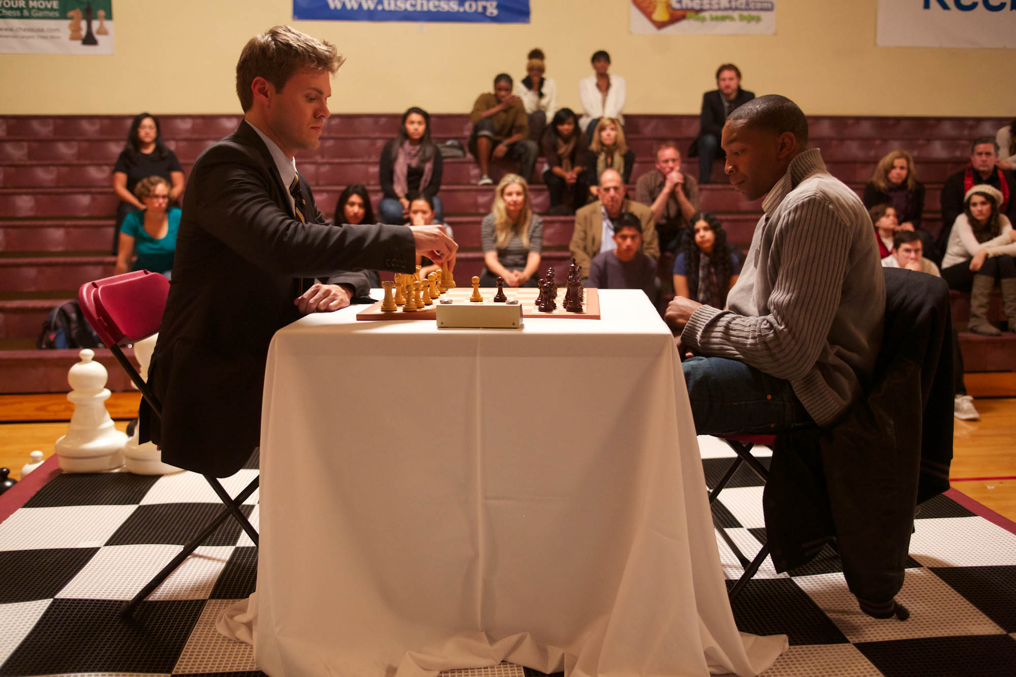 Blake Cooper Griffin and Malcolm M. Mays in Life of a King.