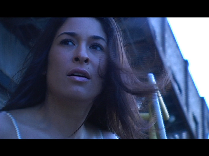 Sophia Martinez as Rio in feature indie film Color of Blood. Still shot.