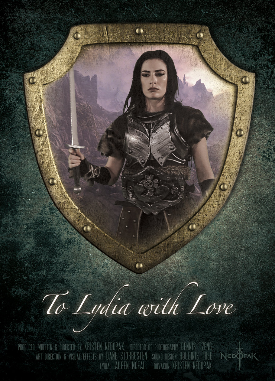 Kristen Nedopak, Dane Storrusten and Lauren McFall in Skyrim: To Lydia with Love (2012)