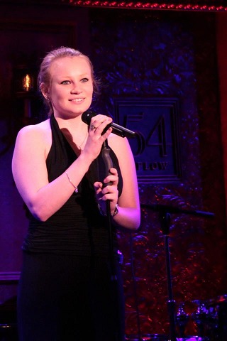 Anne Clare Gibbons-Brown sings at 54 Below - Broadway's Nightclub