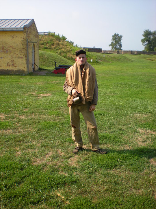 Erik on the set for Spike TVs Haunted Civilization July 2010