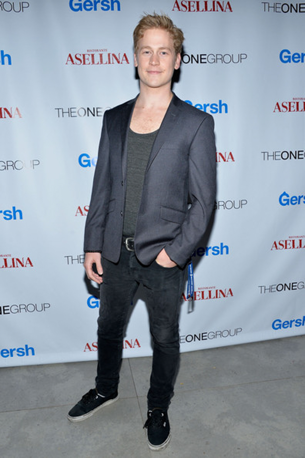 Actor Gavin Stenhouse attends the Gersh New York Upfronts Party at Asellina at the Gansevoort on May 13, 2014 in New York City.