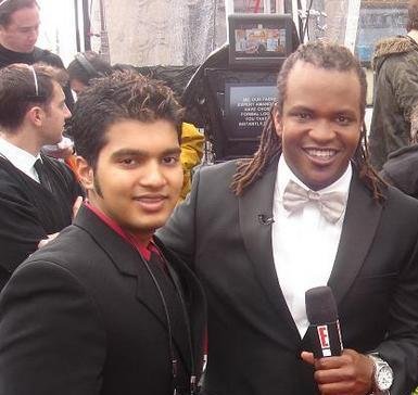 On the Red Carpet of the 80th Academy Awards with with Sal Masekela.