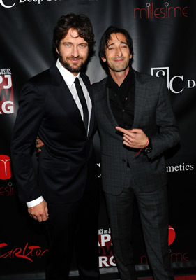 Adrien Brody and Gerard Butler