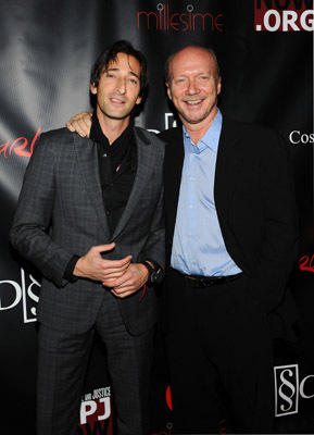 Adrien Brody and Paul Haggis