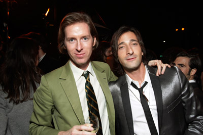 Adrien Brody and Wes Anderson at event of The Darjeeling Limited (2007)