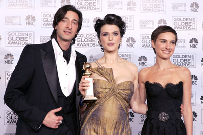 Natalie Portman, Rachel Weisz and Adrien Brody