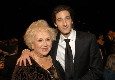 Adrien Brody and Doris Roberts