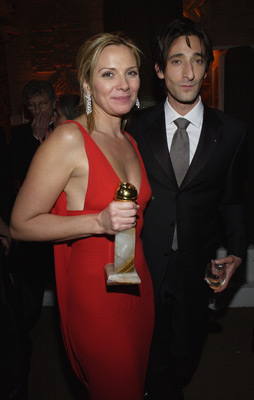 Kim Cattrall and Adrien Brody