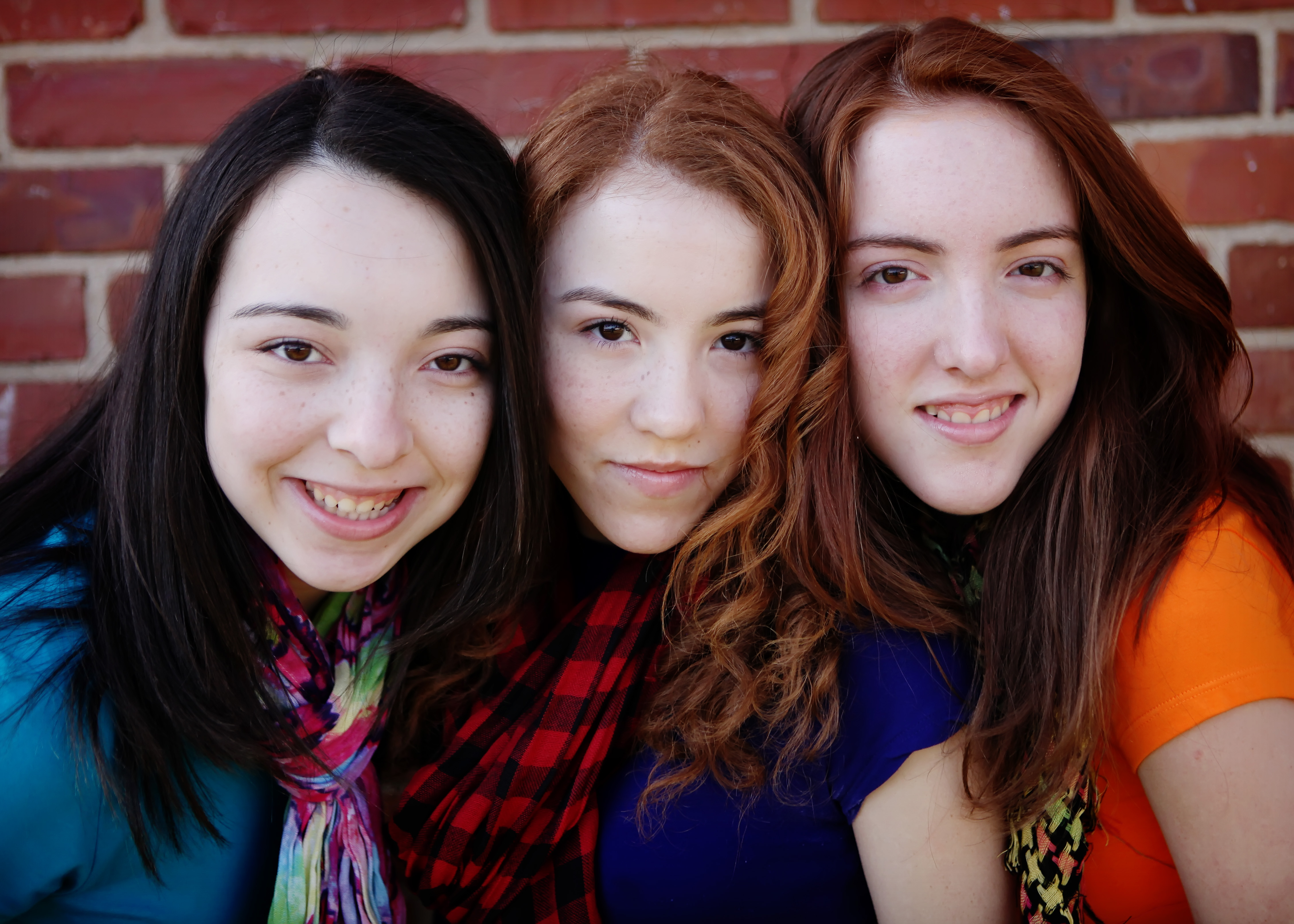 Sisters. Tiffany Florian, Brianna Florian, and Amanda Florian.