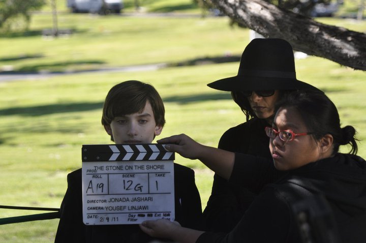 Filming the funeral of Henry's mother