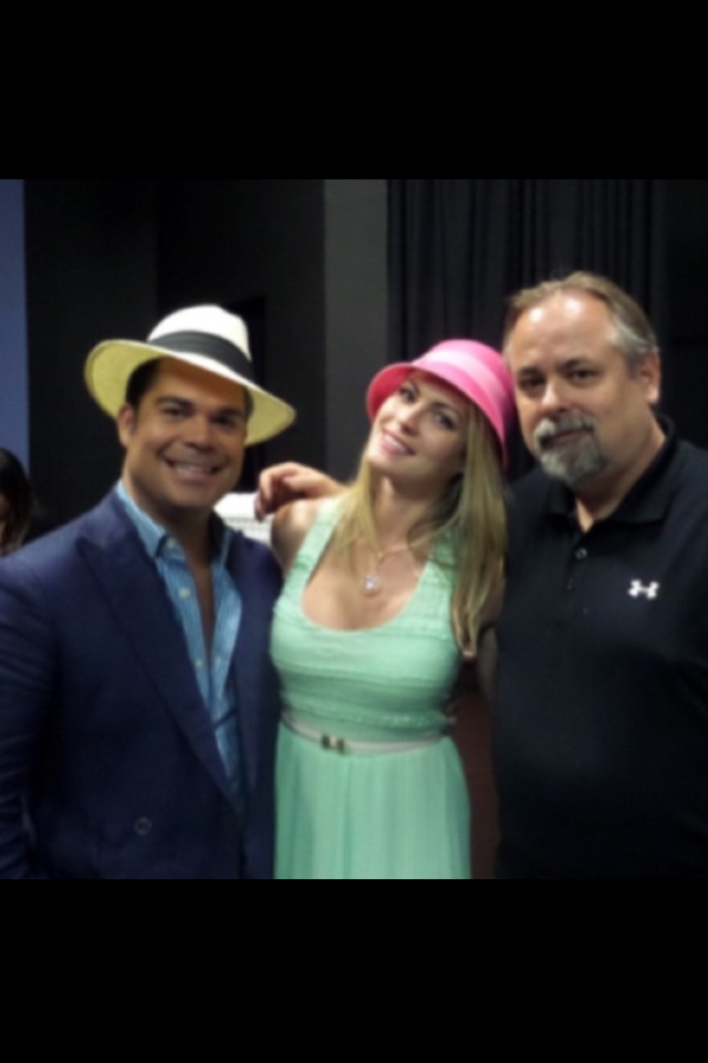 Mick Merivel with fellow Executive Producer Shemori BoShae & Director Michael D. Carlin at a screening for American Federale in Santa Monica.