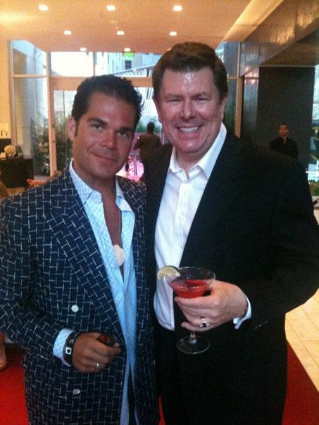 Mick Merivel and Brian Allan at James Bond Event