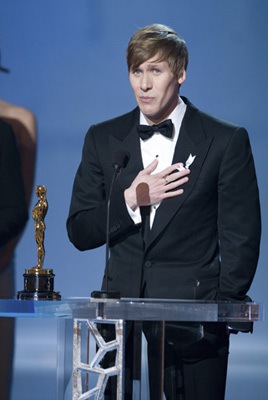 The Oscar® goes to Dustin Lance Black for Original screenplay, for 