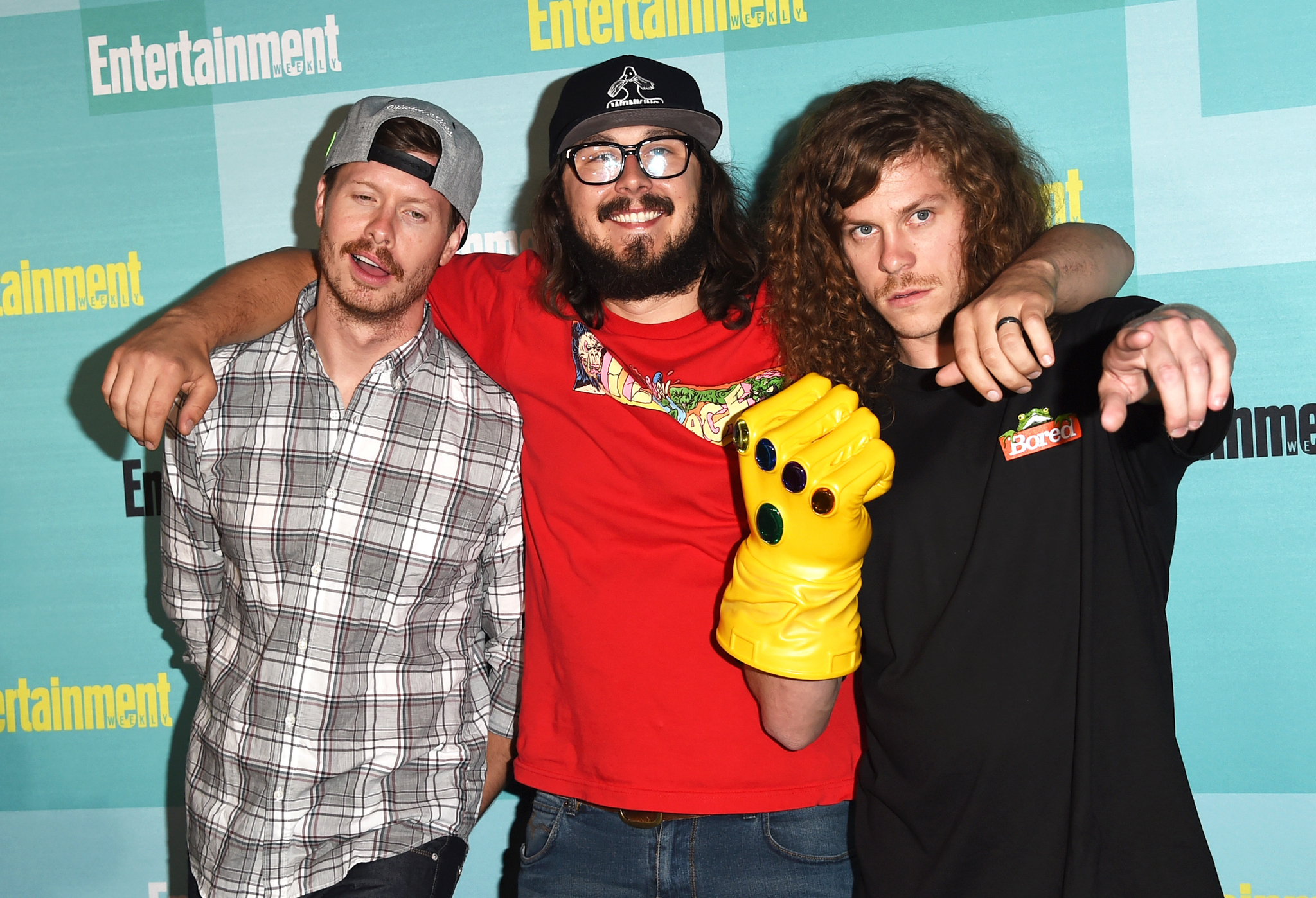 Kyle Newacheck, Anders Holm and Blake Anderson