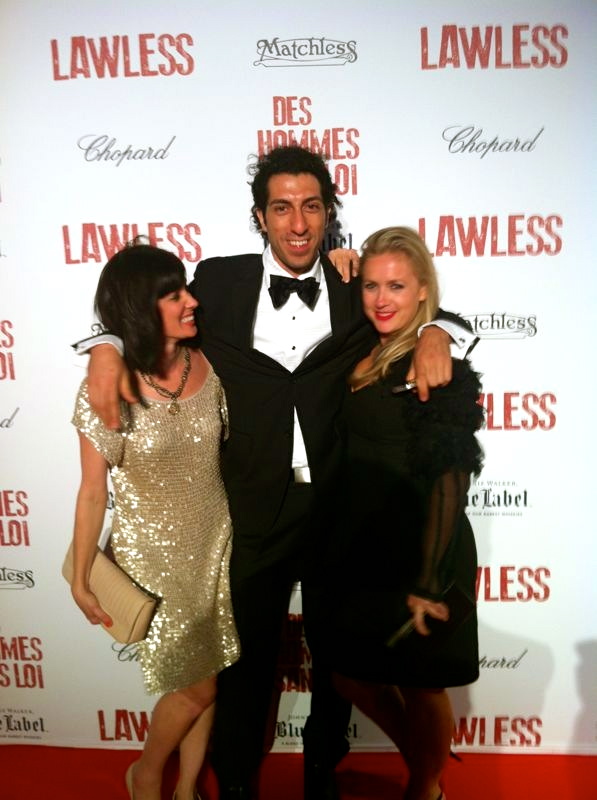 Angela Peters, Zara Symes and Sam Blan at the event of Lawless, Cannes