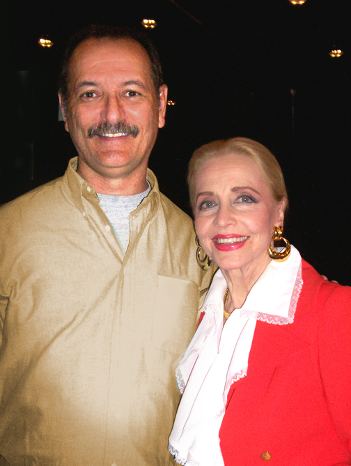 R. Christian Anderson with actress Anne Jeffreys (