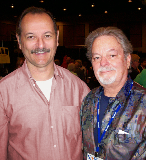 With Russ Tamblyn in Palm Springs, CA.