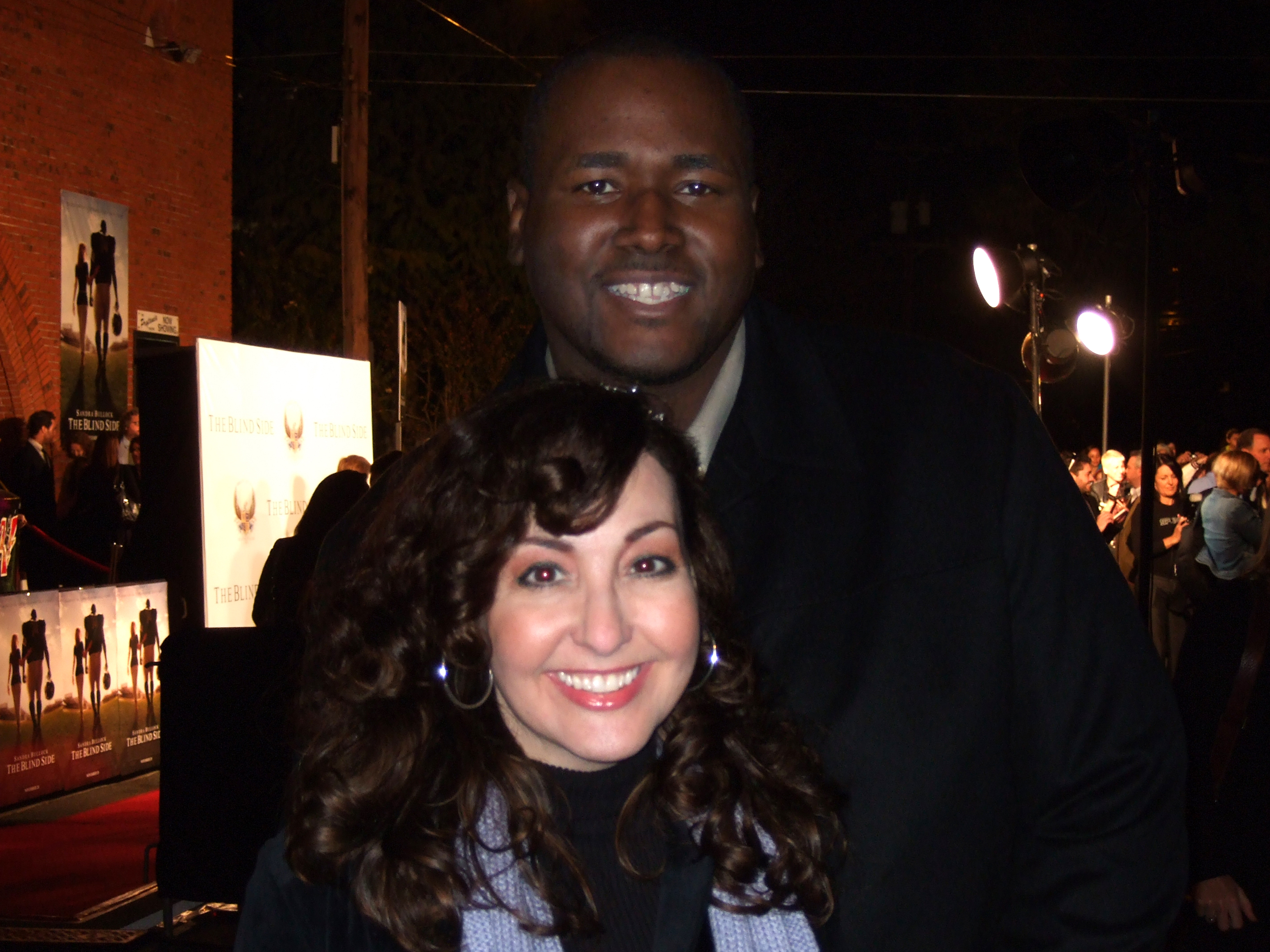 Audrey Lynn and Quinton Aaron, New Orleans premiere of 