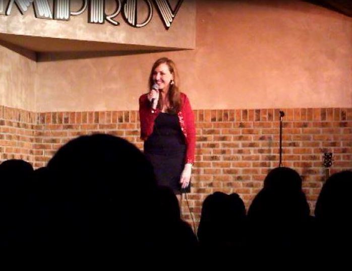 ACTRESS AND COMIC, AUDREY LYNN PERFORMS STAND-UP COMEDY AT THE IMPROV, PALM BEACH